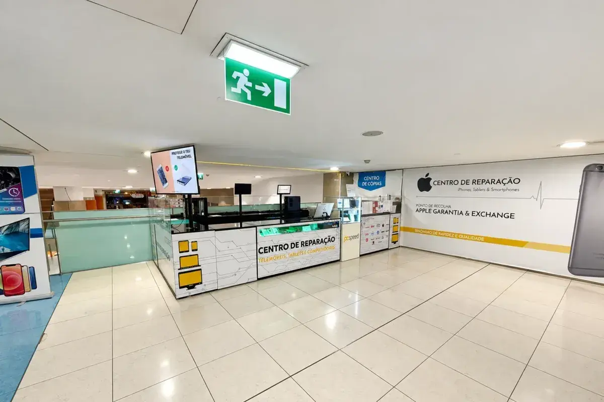 Loja da PCSPEED no Palácio do Gelo Shopping, em Viseu